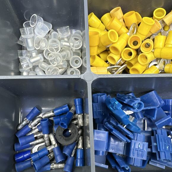 Large assorted terminal set crap style. Quick disconnect. {I} - Picture 7 of 16